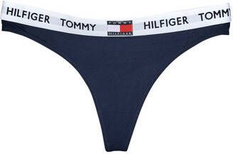 Tommy Hilfiger Underwear Slip THONG met contrastkleurige band & tommy hilfiger-logo-badge