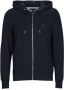 TOMMY HILFIGER Heren Truien & Vesten 1985 Baseball Collar Zip Through Donkerblauw - Thumbnail 2