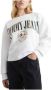 Tommy Hilfiger Gezellige Witte Sweatshirt met Geribbelde Details White Dames - Thumbnail 1