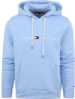 Tommy Hilfiger Sweater Hoodie Lichtblauw