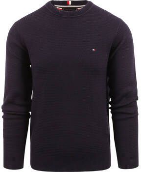 Tommy Hilfiger Sweater Interlaced Pullover Navy