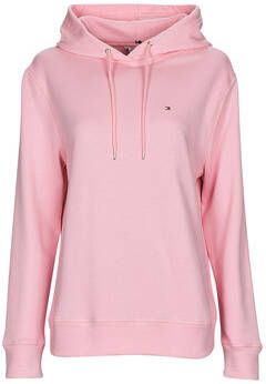 Tommy Hilfiger Dames sweatshirt met geborduurd mini-logo op de borst Pink Dames