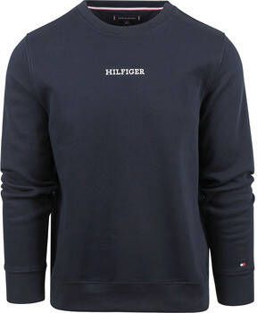 Tommy Hilfiger Sweater Trui Logo Navy