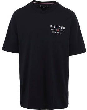 Tommy Hilfiger T-shirt Big and Tall Logo T-shirt Navy