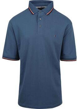 Tommy Hilfiger T-shirt Big And Tall Poloshirt Blauw