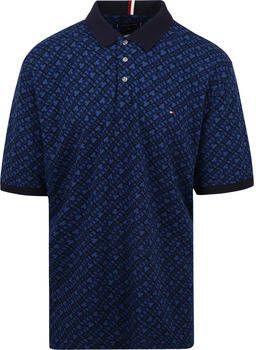 Tommy Hilfiger T-shirt Big And Tall Poloshirt Logo Navy