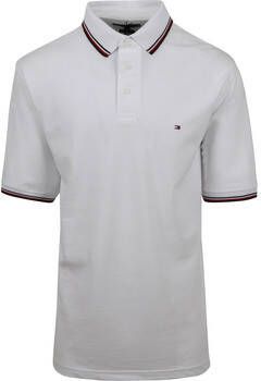 Tommy Hilfiger T-shirt Big And Tall Poloshirt Wit
