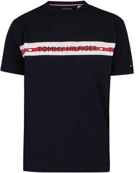 Tommy Hilfiger T-shirt Korte Mouw T-shirt met lounge-merk