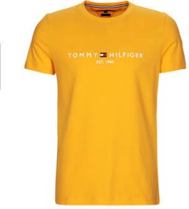 Tommy Hilfiger T-shirt geel mw0mw11797 zew Geel