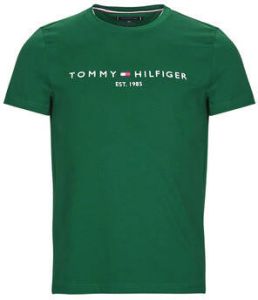 Tommy Hilfiger T-shirt Groen Mw0Mw11797 L40 Groen Heren