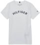 Tommy Hilfiger T-shirt U HILFIGER ARCHED TEE met belettering - Thumbnail 1