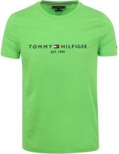 Tommy Hilfiger T-shirt Logo T-shirt Fel Groen