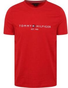 Tommy Hilfiger T-shirt Logo T-shirt Rood