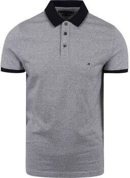 Tommy Hilfiger T-shirt Poloshirt Mouline Tipped Navy