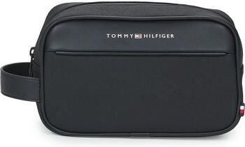 Tommy Hilfiger Toilettas TH FOUNDATION WASHBAG heren minibag toilettas met praktische polsband