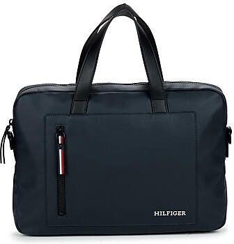 Tommy Hilfiger Blauwe Heren Aktetas met Laptoptas Blue Heren