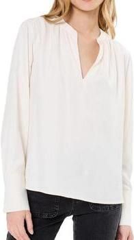 Tommy Hilfiger Regular fit blouseshirt van viscose met opstaande kraag - Foto 3