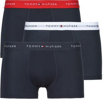 Tommy Hilfiger Underwear Trunk 3 PACK met contrasterende logo-band (3 stuks)