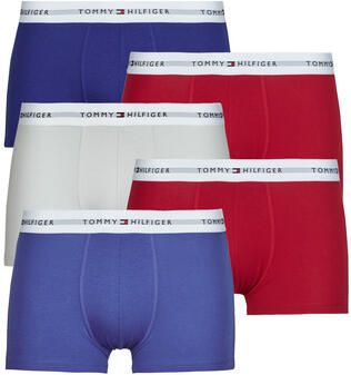 Tommy Hilfiger Underwear Boxershort 5P TRUNK met logoband (5 stuks Set van 5)