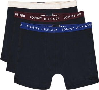 Tommy Hilfiger Boxershort met labelstitching in een set van 3 stuks model '3P Boxer Brief' - Foto 3