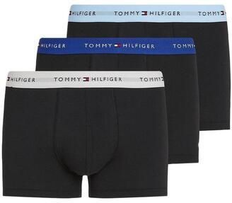 Tommy Hilfiger Underwear Boxershort 3P WB TRUNK met contrasterende logo-band (3 stuks)
