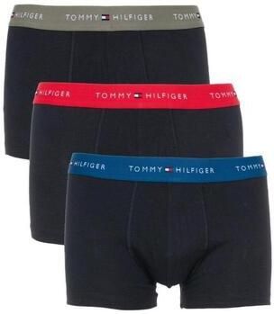 Tommy Hilfiger Regular fit boxershort van een mix van katoen en elastaan in een set van 3 stuks
