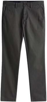 Tommy Hilfiger slim straight fit chino CORE BLEECKER 1985 met katoen dark ash - Foto 7