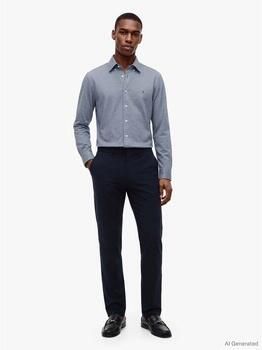 Tommy Hilfiger regular fit broek van ademend materiaal model 'DENTON' - Foto 4