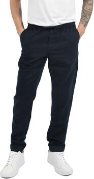 Tommy Hilfiger Tapered chino van linnenmix met trekkoord model 'HARLEM' - Foto 3