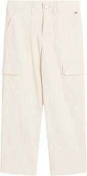 Tommy Hilfiger Cargobroek UTILITY CARGO PANTS Kinderen tot 16 jaar met logostiksel