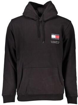 Tommy Hilfiger Zwarte hoodie met logoprint Black Heren
