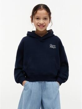 Tommy Hilfiger hoodie met tekstprint donkerblauw Sweater Tekst - Foto 4