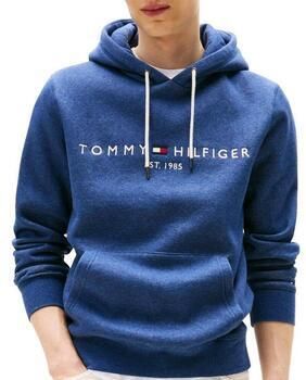 Tommy Hilfiger Hoodie TOMMY LOGO HOODY met capuchon en kangoeroezak effen casual regular fit katoenmix capuchon