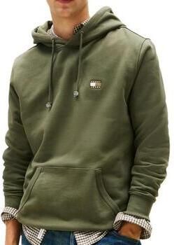 TOMMY JEANS Heren Truien & Vesten Tjm Reg Badge Hoodie Ext Olijf - Foto 6