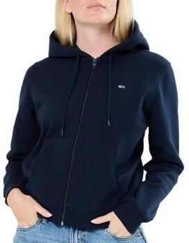 Tommy Jeans Blauwe Zip Hoodie Casual Style Sweater Blue Dames - Foto 4