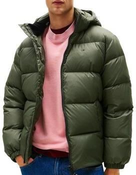 Tommy Jeans Regular fit donsjack met stitching