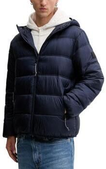 TOMMY JEANS Gewatteerde jas HOODED LOGO PUFFER Overgangsjas regular fit met ronde halslijn - Foto 7
