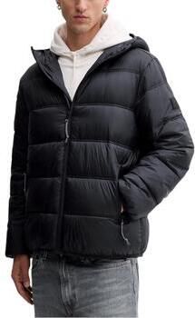 TOMMY JEANS Gewatteerde jas HOODED LOGO PUFFER Overgangsjas regular fit met ronde halslijn - Foto 6