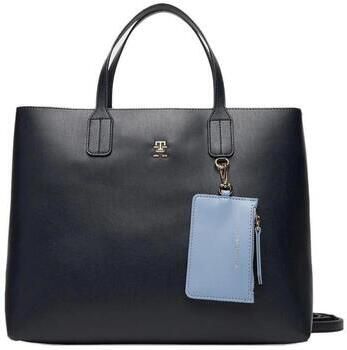 Tommy Hilfiger Tas TH ICON SATCHEL dames schoudertas draagtas met binnenzak (2-delig Ritsvak aan de buitenkant) - Foto 6