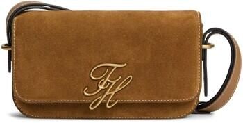 Tommy Hilfiger Handtas Script Leather Crossover Suede