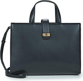 Tommy Hilfiger Schoudertas in leerlook model 'HERITAGE SATCHEL'