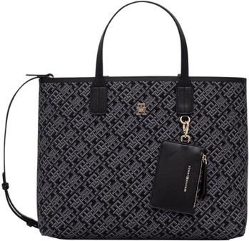 Tommy Hilfiger Handtas TH ICON SATCHEL JACQUARD AW0AW17685