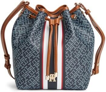 Tommy Hilfiger Handtas Th Monoplay Bucket Stripe Le