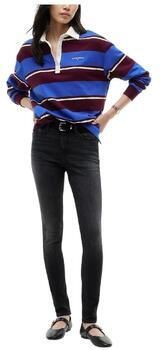 Tommy Jeans skinny fit jeans van katoenmix model 'NORA' - Foto 4