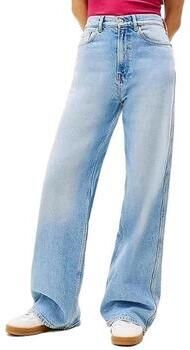 Tommy Jeans high waist wide leg jeans light blue denim