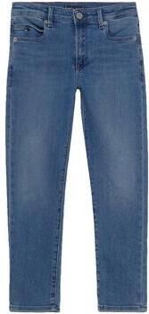 Tommy Hilfiger slim fit jeans medium blue denim Blauw Jongens Stretchkatoen 140