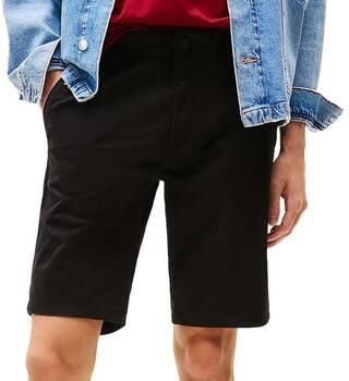 Tommy Jeans Slim fit korte chino van katoenmix model 'SCANTON' - Foto 5