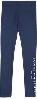 Tommy Hilfiger Legging ESSENTIAL LEGGING met logo-opdruk op het linkerbeen