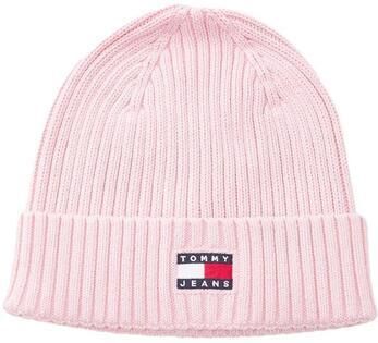 TOMMY JEANS Beanie TJW HERITAGE CORE Ribbreisel omslag normale pasvorm