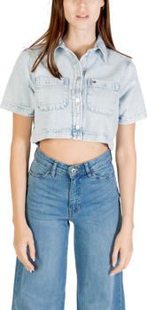 Tommy Hilfiger Overhemd CROPPED SS SHIRT CI6 DW0DW21072